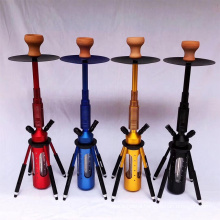 New Arrival Rocket Model Full Set Shisha Hookah With Silicone Hose And Metal Charcoal Holder